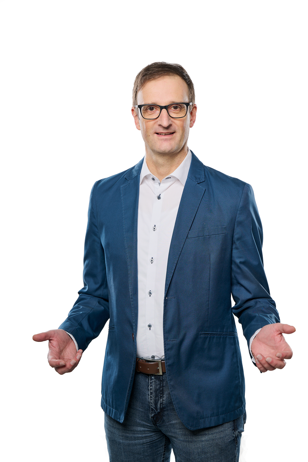 Unternehmensberater und Experte Michael Bär aus Salzburg im Porträt von FOTO FLAUSEN